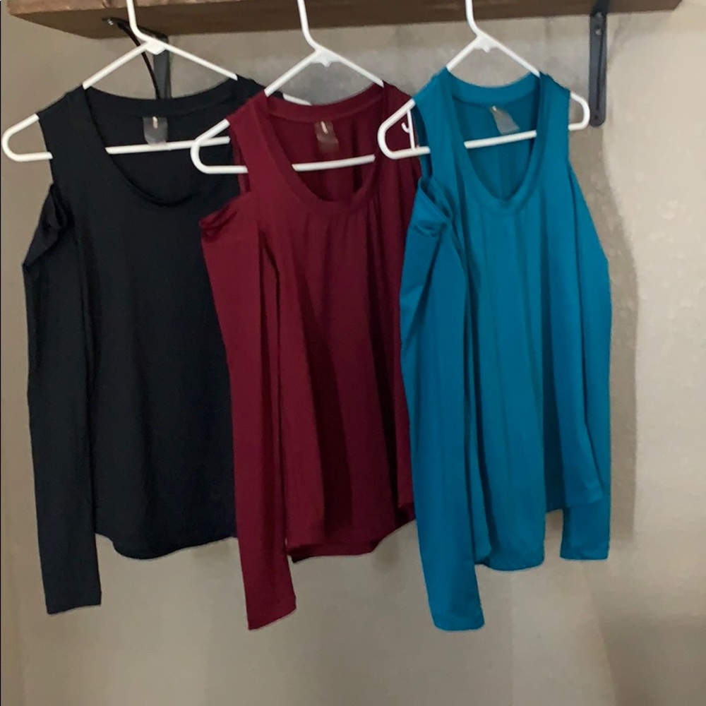 Calia open shoulder tops